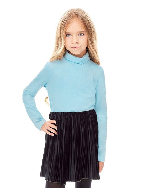 Водолазка Девочкам Россия Голубой Без рисунка (фото 1)