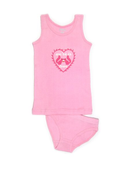 Комплект Девочкам Niso Розовый Белочки (фото 1)