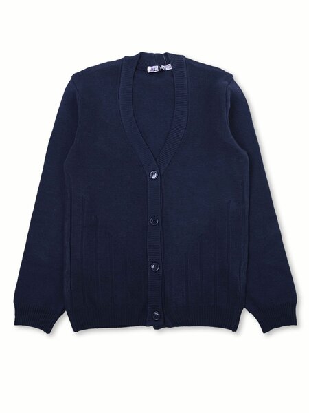 Кардиган Девочкам Bonito Чернильный Без рисунка (фото 1)