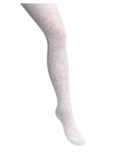 Колготки Девочкам Россия Белый Ажурные (фото 2)