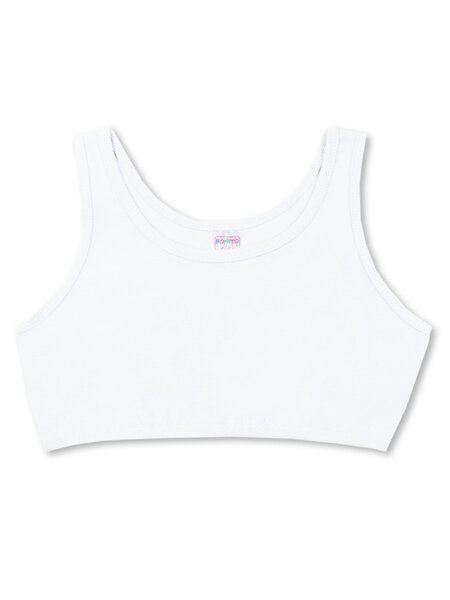Топ Девочкам Bonito Белый Без рисунка (фото 1)