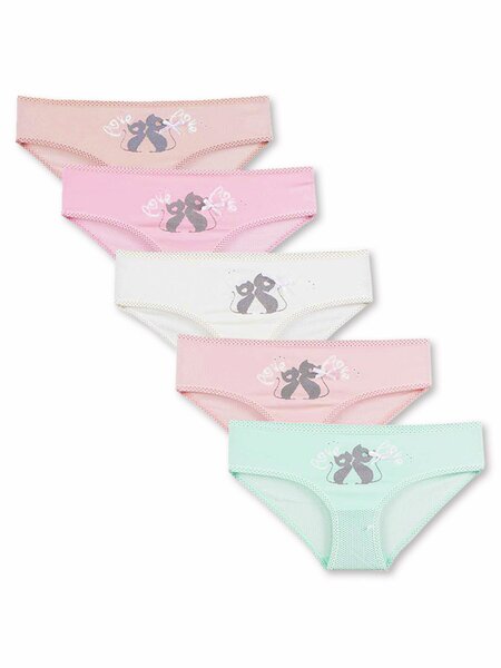 Трусики Девочкам Nicoletta Микс Котики (фото 1)