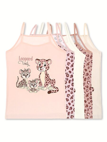 Майка Девочкам Donella Микс Леопард (фото 1)