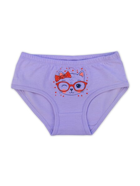 Трусы Девочкам Bonito Сиреневый Кошка (фото 1)