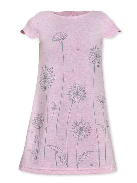 Платье Девочкам Лунёва Розовый Цветы (фото 1)