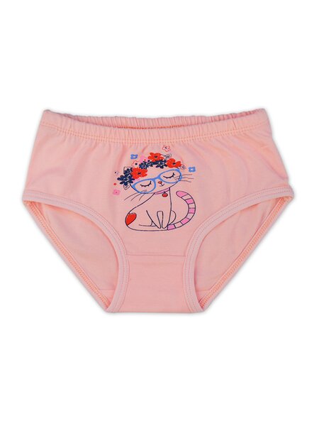 Трусы Девочкам Bonito Персиковый Кошка (фото 1)
