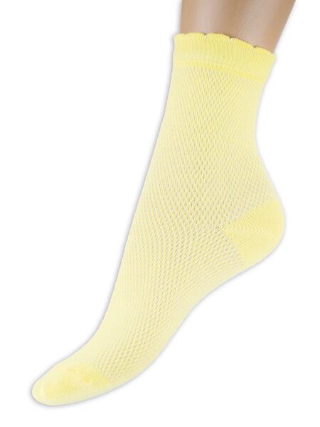 Носки Девочкам Para socks Жёлтый Ажурные (фото 1)
