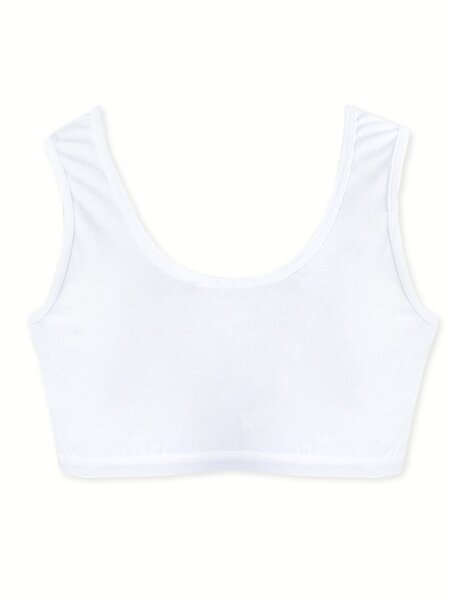 Бюстик Девочкам Donella Белый Без рисунка (фото 1)