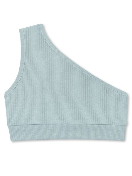 Топ Девочкам Юлала Серо-голубой Без рисунка (фото 1)