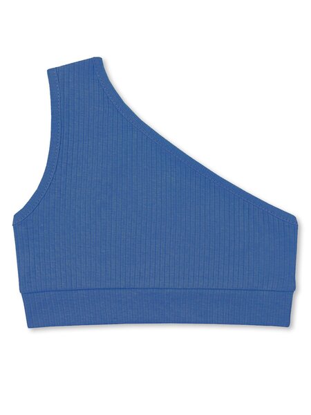 Топ Девочкам Юлала Серо-синий Без рисунка (фото 1)