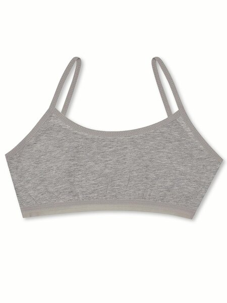 Бюстик Девочкам Donella Серый меланж Без рисунка (фото 1)