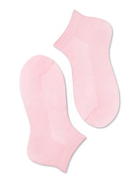 Носки Девочкам Борисоглебский трикотаж Розовый светлый Без рисунка (фото 1)