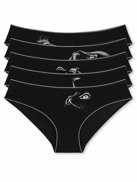 Трусики Девочкам Donella Чёрный Котик (фото 1)