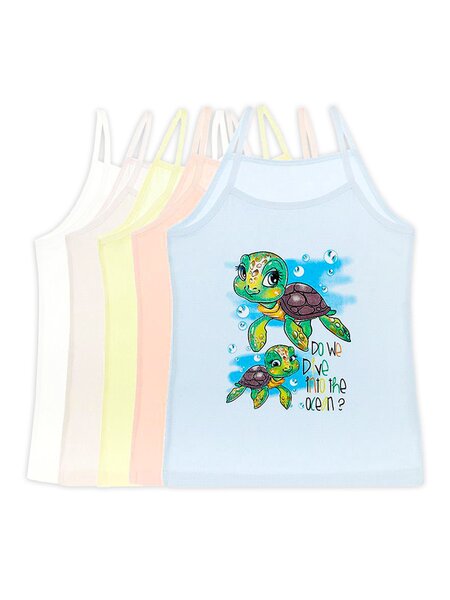 Майка Девочкам Donella Микс Черепашки (фото 1)