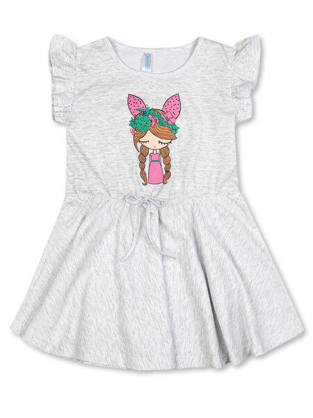 Платье Девочкам Takro Серый меланж Девочка (фото 1)