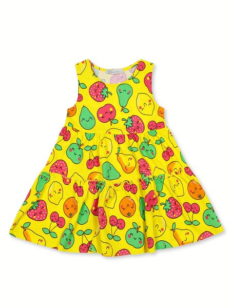 Сарафан Девочкам Bonito Жёлтый Фрукты (фото 1)