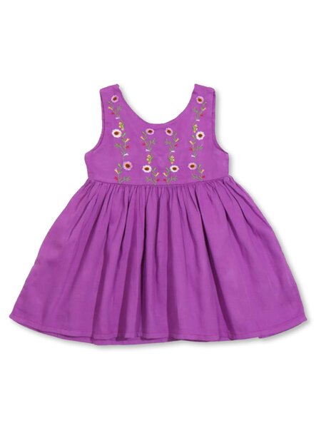 Платье Девочкам Bonito Фиолетовый Цветы (фото 1)