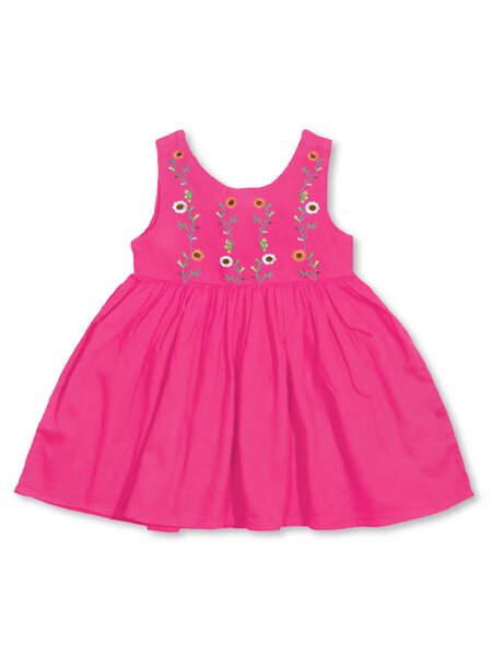 Платье Девочкам Bonito Малиновый Цветы (фото 1)