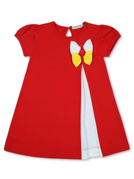 Платье Девочкам Bonito Красный Бантики (фото 1)