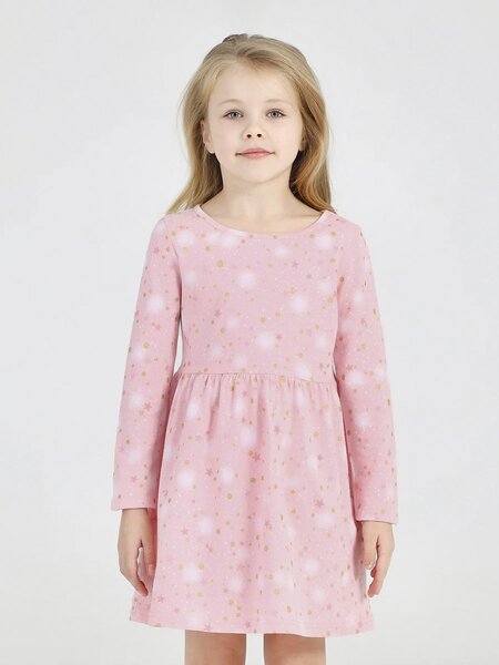 Платье Девочкам Россия Розовый Звёзды (фото 1)