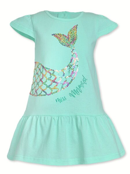 Платье Девочкам Лунёва Мятный Русалочка (фото 1)