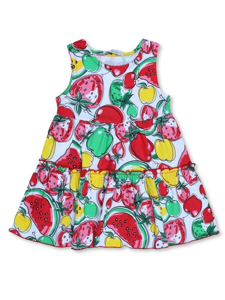 Сарафан Девочкам Bonito Белый Фрукты (фото 1)