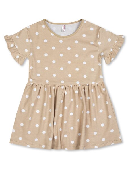 Платье Девочкам Takro Бежевый Горох (фото 2)