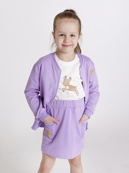 Юбка Девочкам Takro Сиреневый Звезда (фото 1)