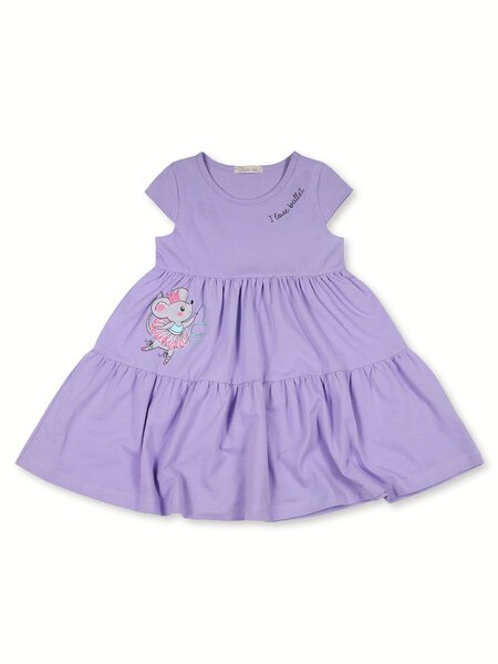 Платье Девочкам Bonito Сиреневый Мышка (фото 1)