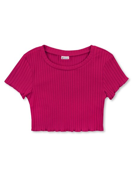 Топ Девочкам Юлала Малиновый Без рисунка (фото 1)