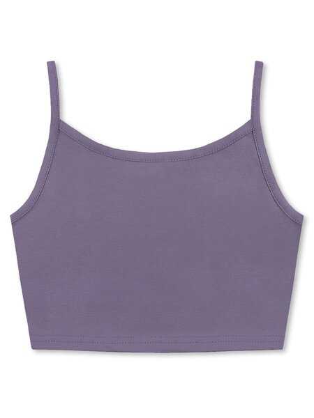 Топ Девочкам Юлала Сиреневый тёмный Без рисунка (фото 1)