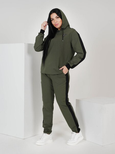 Костюм Женщинам Россия Хаки Буква (фото 1)