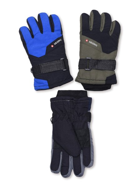 Перчатки для мальчика Мальчикам Россия Микс Надпись (фото 1)