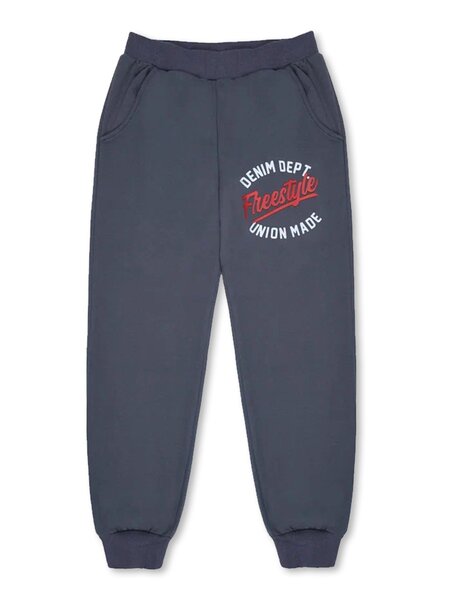 Брюки Мальчикам Bonito Серый тёмный Надписи (фото 1)