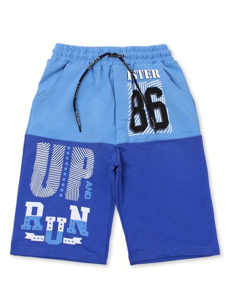 Шорты Мальчикам Bonito Голубой; Ультрамарин Цифры (фото 1)