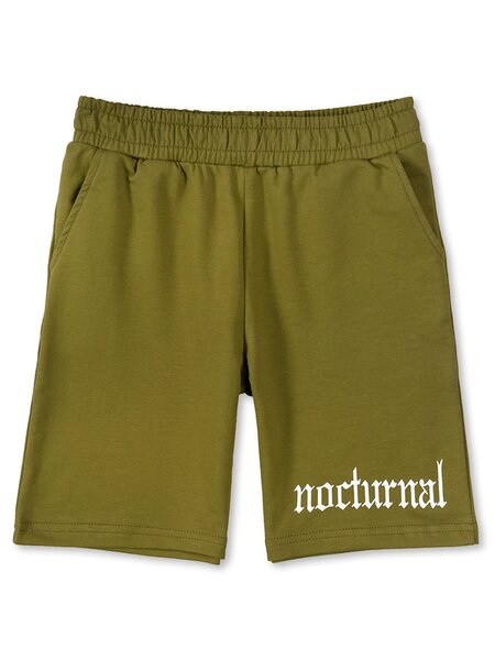 Шорты Мальчикам Sladikmladik Хаки Надпись (фото 1)