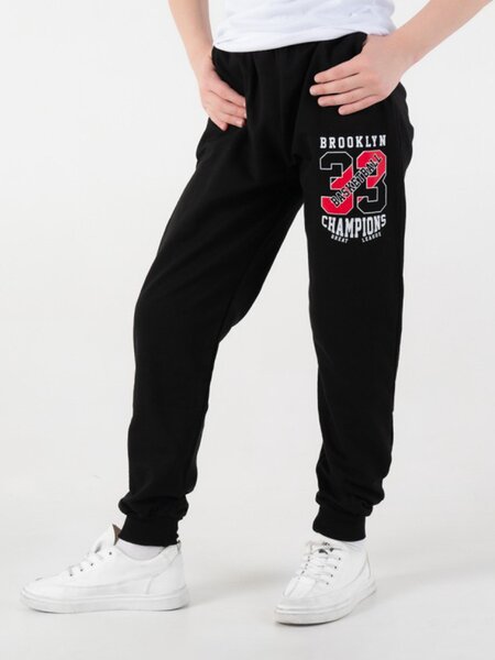 Брюки Мальчикам Россия Чёрный Цифры (фото 1)