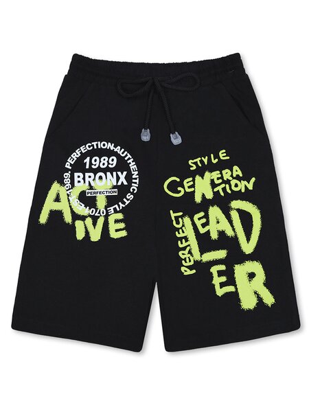 Шорты Мальчикам Bonito Чёрный Надпись (фото 1)