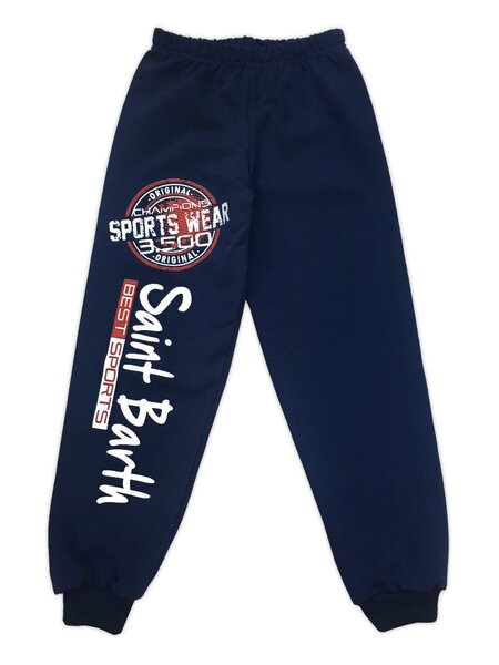 Брюки Мальчикам Россия Чернильный Надпись (фото 1)