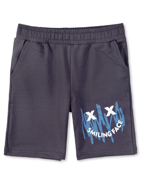 Шорты Мальчикам Sladikmladik Графит Надпись (фото 1)