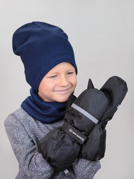 Варежки для мальчика Мальчикам Россия Микс Полоска (фото 1)