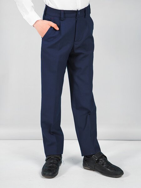 Брюки Мальчикам Россия Чернильный Без рисунка (фото 1)