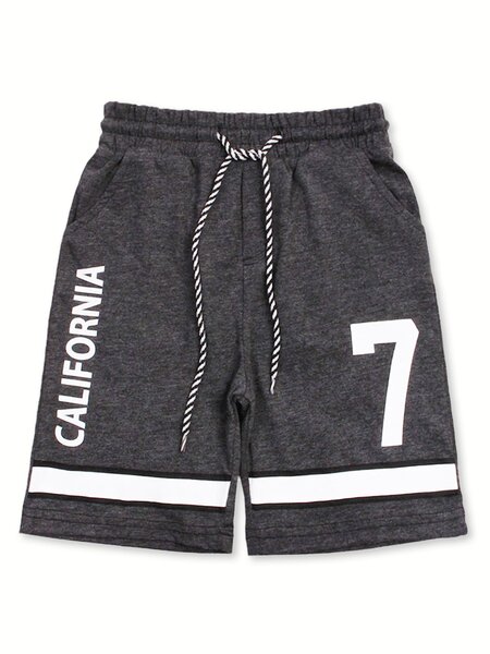 Шорты Мальчикам Bonito Графит Надпись (фото 1)