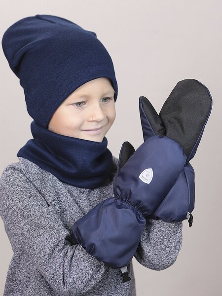 Варежки для мальчика Мальчикам Россия Микс Эмблема (фото 1)