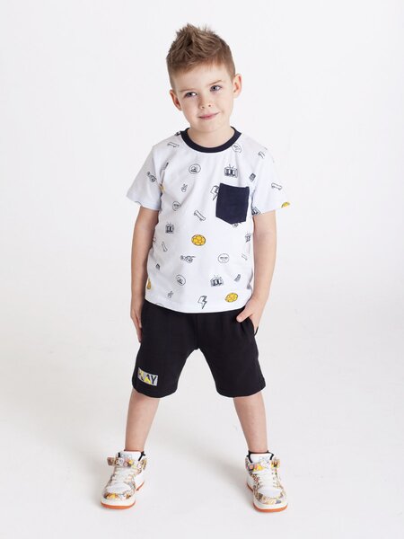 Шорты Мальчикам Takro Чёрный Надпись (фото 1)