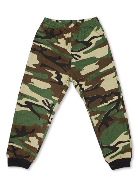 Брюки Мальчикам Россия Зелёный тёмный Камуфляж (фото 1)