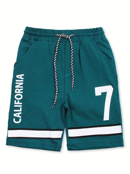 Шорты Мальчикам Bonito Зелёный тёмный Надпись (фото 1)