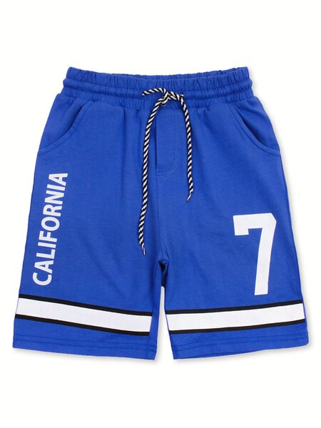 Шорты Мальчикам Bonito Ультрамарин Надпись (фото 1)