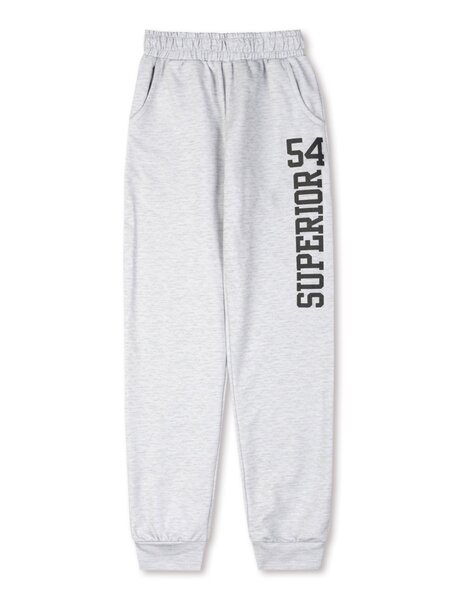 Брюки Мальчикам Takro Серый меланж Надпись (фото 1)