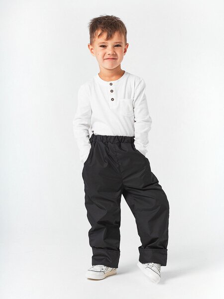 Штаны Мальчикам Россия Чёрный Без рисунка (фото 1)
